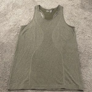 Zyia Copper Charged Tank L Olive Green